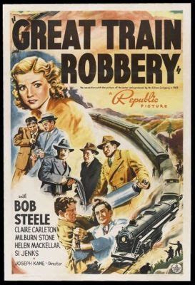 The Great Train Robbery! A Thrilling Story of Daring Bandits and Early Cinematic Innovation